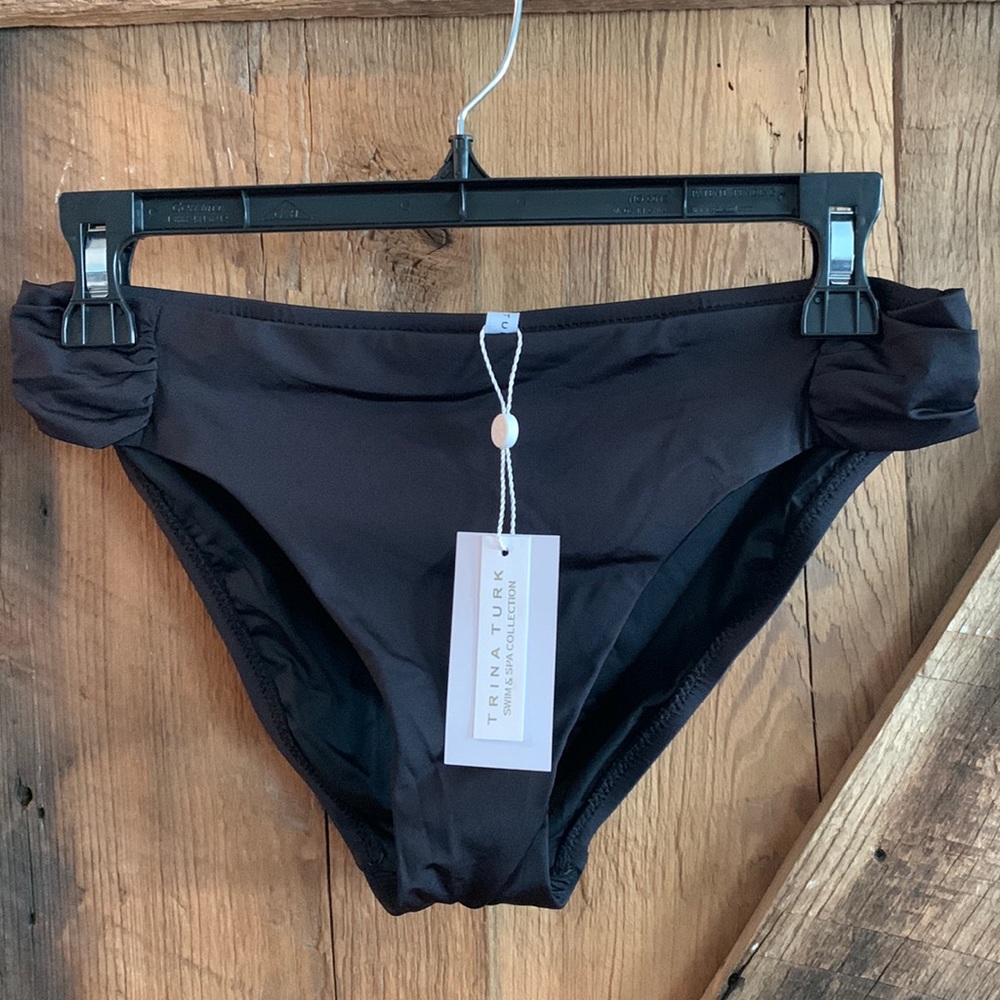 NWT Trina Turk Bijou Solids Bikini Bottoms Sizes 8, 10, 12, 14